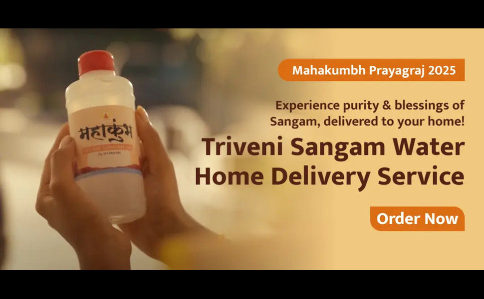 MahaKumbh 2025 Triveni Sangam Water (Pack of 2)