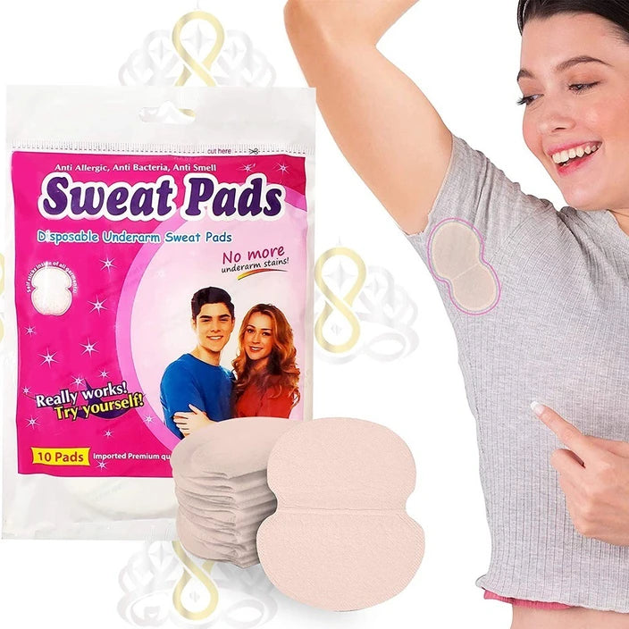 Disposable Armpit Sweat Pad Pack of 10pc