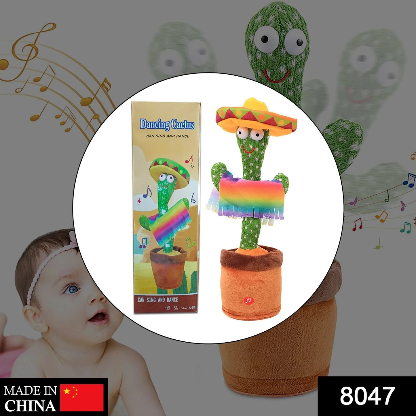 Talking & Dancing Cactus This Toy Talks