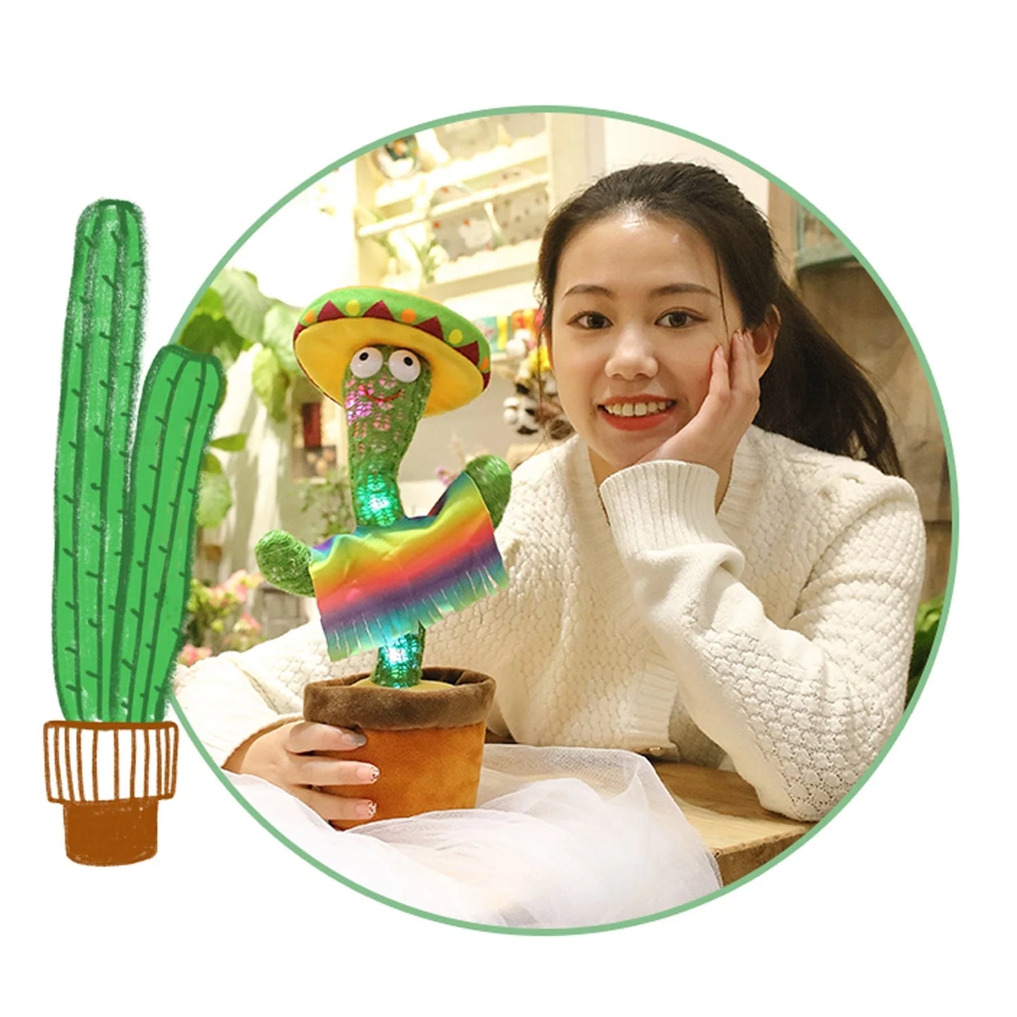 Talking & Dancing Cactus This Toy Talks