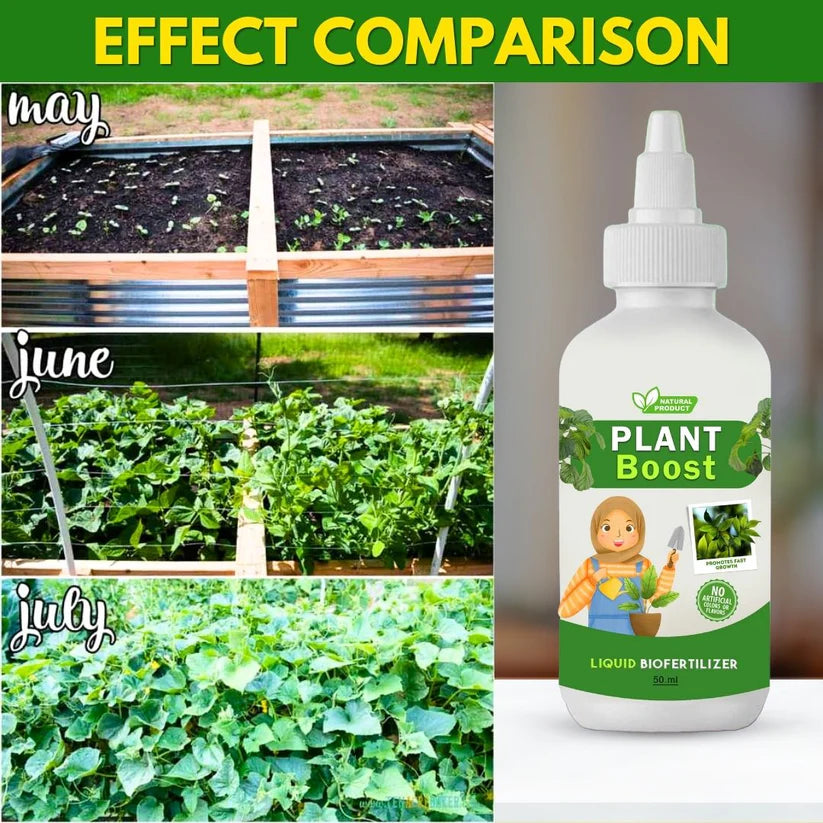 Plant Boost Liquid Biofertilizer for All Crops,Organic (Pack of 5)