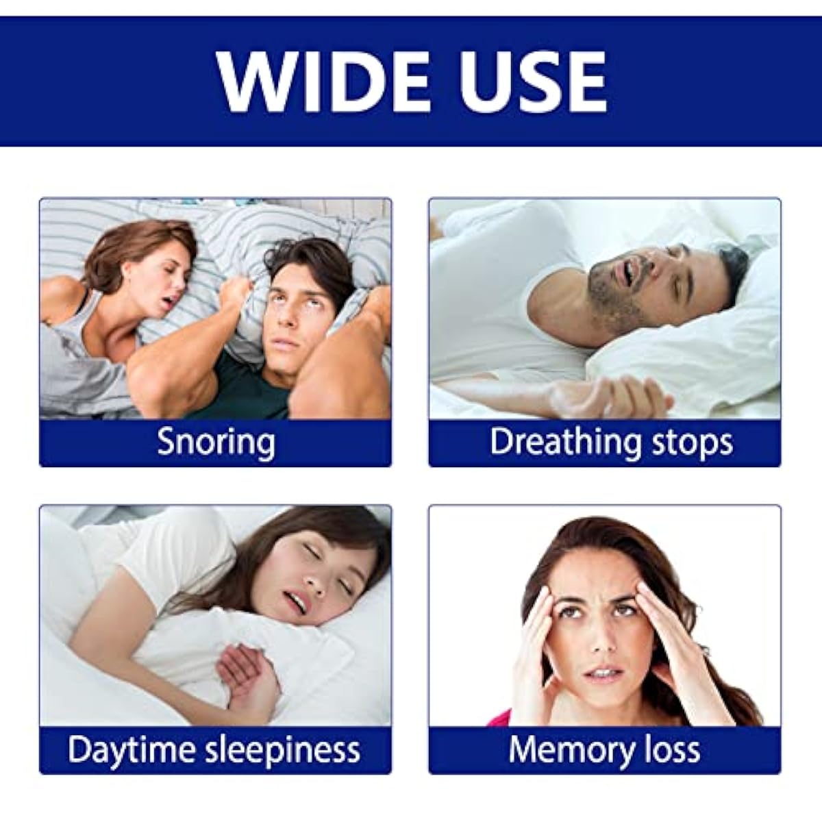Anti Sleep snoring Patch Reusable(15 pack)