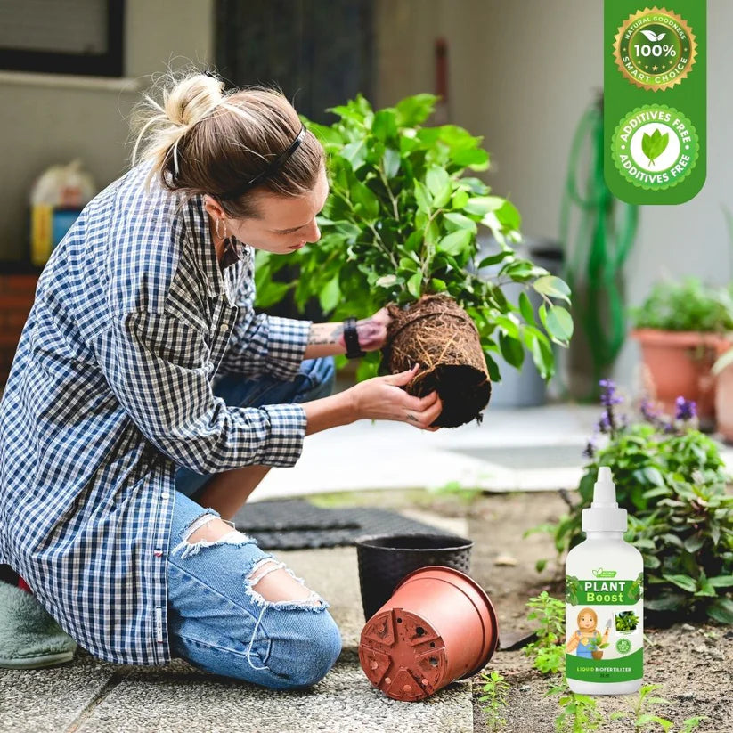 Plant Boost Liquid Biofertilizer for All Crops,Organic (Pack of 5)