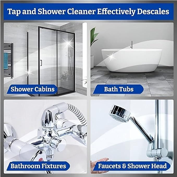 Spray for Bathroom Taps, Tiles Stain Remover(Pack of 2)