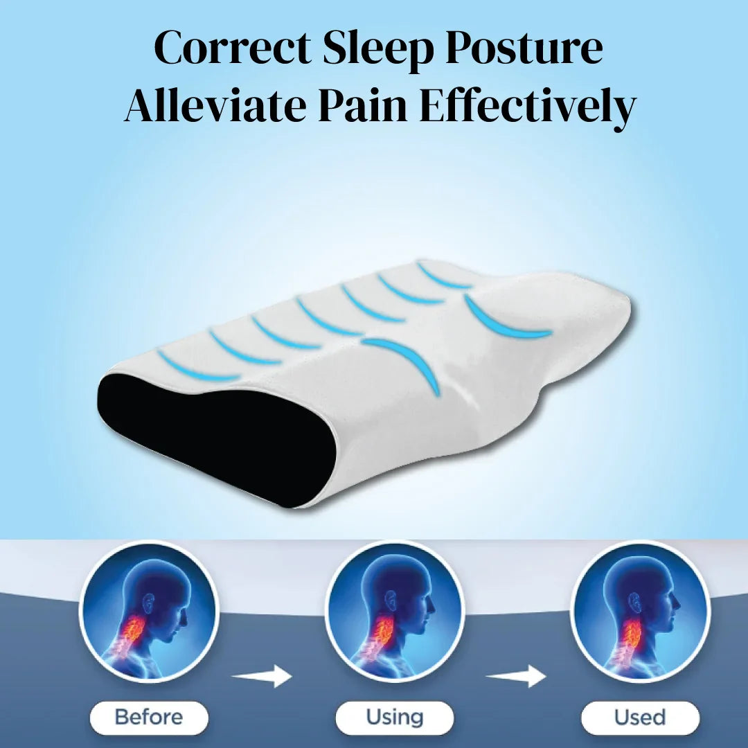 Cervical Pillow for Neck Pain Relief and Shoulder Pain