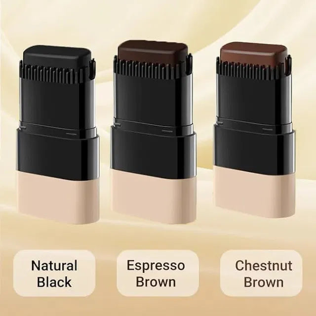 Instant Hair Dye Stick with Built-in Comb