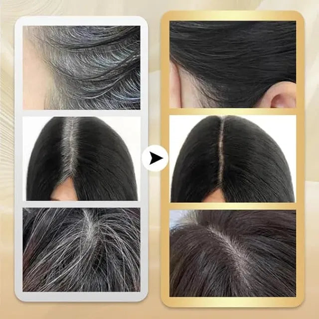 Instant Hair Dye Stick with Built-in Comb