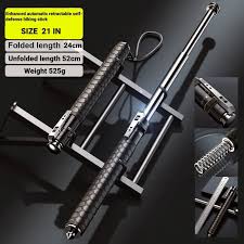 Self Defense Stick or Hand Pointer Extendable Telescopic Retractable Pointer