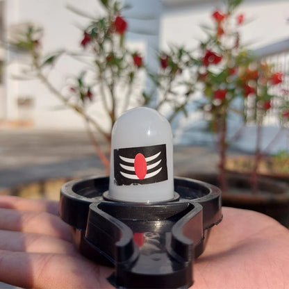 Led Water Shivling with Free 2 water diya