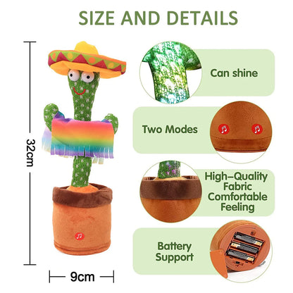 Talking & Dancing Cactus This Toy Talks
