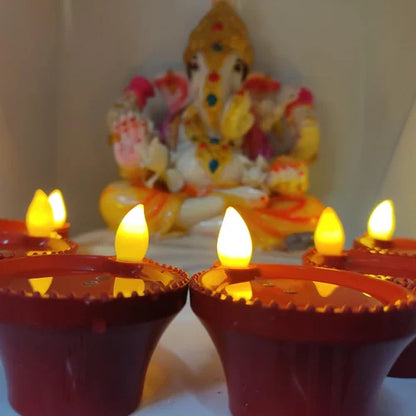 Water Sensor Diya (Pack of 6)