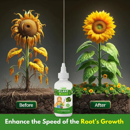 Plant Boost Liquid Biofertilizer for All Crops,Organic (Pack of 5)