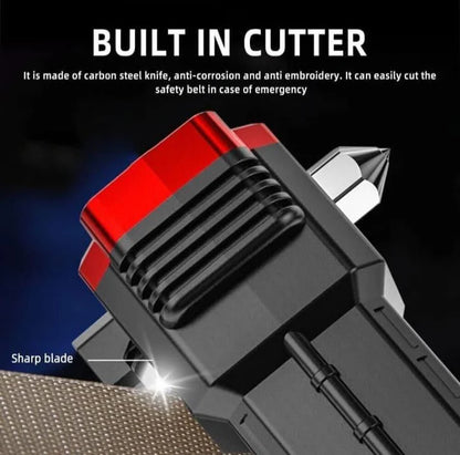 8 in 1 Portable Rechargeable Torch LED Flashlight (D)