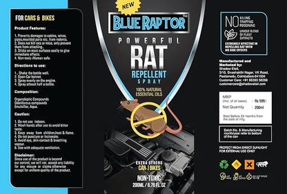 Rat Repellent Spray for Car 200ml