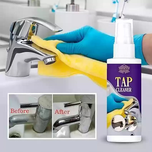 Spray for Bathroom Taps, Tiles Stain Remover(Pack of 2)